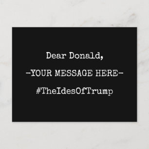Bäste Donald the Ides of Trump Vykort