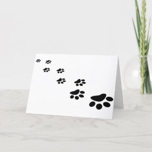 Bäste Hund Anpassade Pet Namn Card Tack Kort