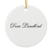 Bäste Landlord Ornament