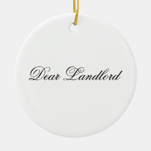 Bäste Landlord Ornament