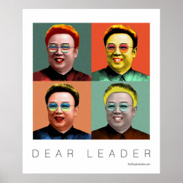 Bäste Leader Kim Jong Il Poster