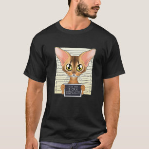 Bäste Mamma I kan förklara att jag Abyssinian Cat T Shirt