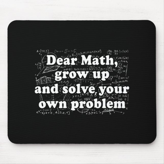 Bäste Math Roligt Back to school Math Teacher Stud Musmatta (Framsidan)