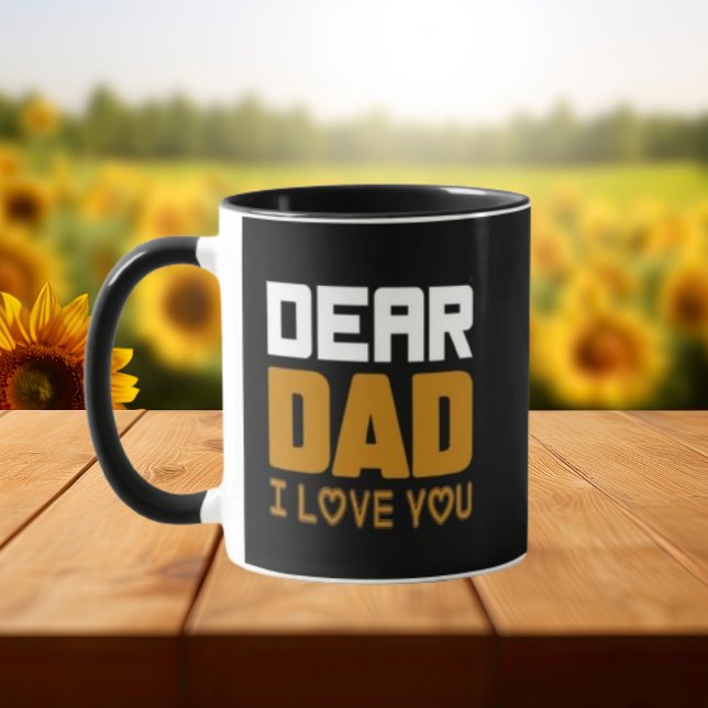 Bäste Pappa I Kärlek du Mugg för Fars dag gift (Skapare uppladdad)