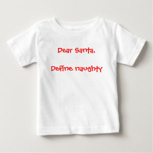 Bäste Santa - Definiera Naughty Tee Shirt