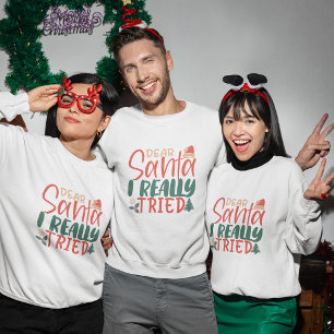 Bäste Santa i verkligen provat christmas sweatshir T Shirt