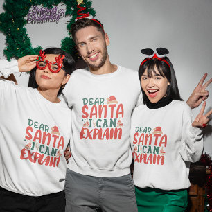 Bäste Santa kan förklara christmas sweatshirt T Shirt
