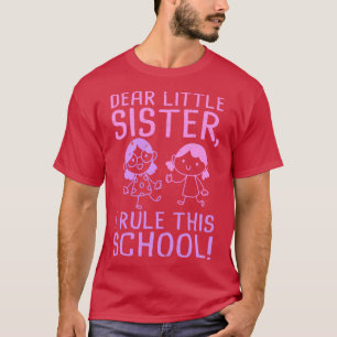 Bäste syster Första skoldagen T Shirt