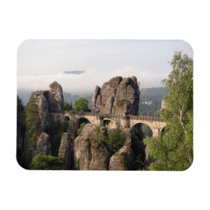 Bastei Bridge i Tyskland rektangulär magnet