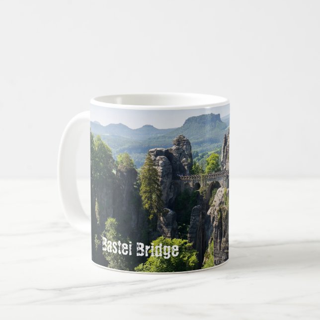 Bastei Bridge Kaffemugg (Framsida vänster)