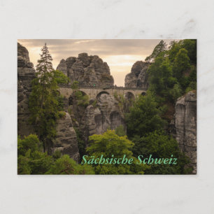 Bastei Brücke Vykort