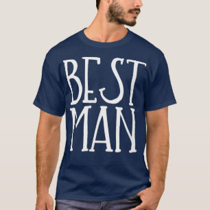 Bästeman Bröllop Brud Groom Bror Bachelor T Shirt