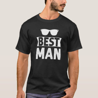 Bästeman Bröllop Trossgubbar Bröllopsfest För Brud T Shirt