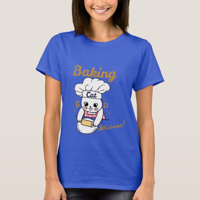 Basterig Bra-design för katt-DELICIÖS - kute- och  T Shirt (Framsida)