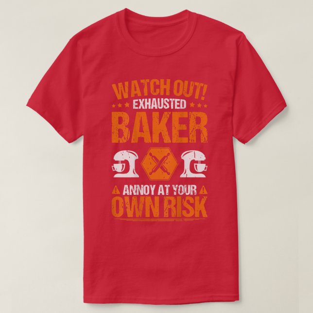 Basteriskbakare T Shirt (Design framsida)