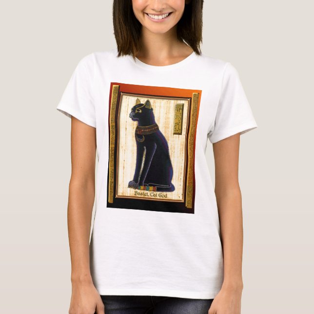 BASTET ~ Cat God T-shirt (Framsida)