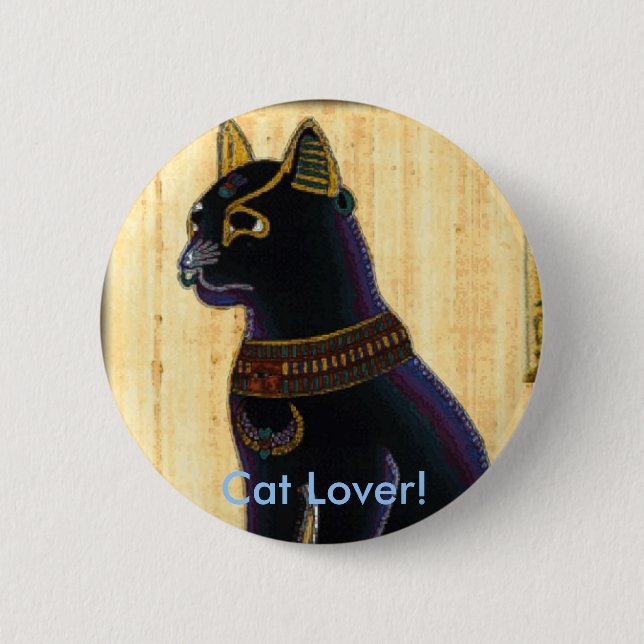 BASTET ~ Cat Gud Knapp (Framsida)
