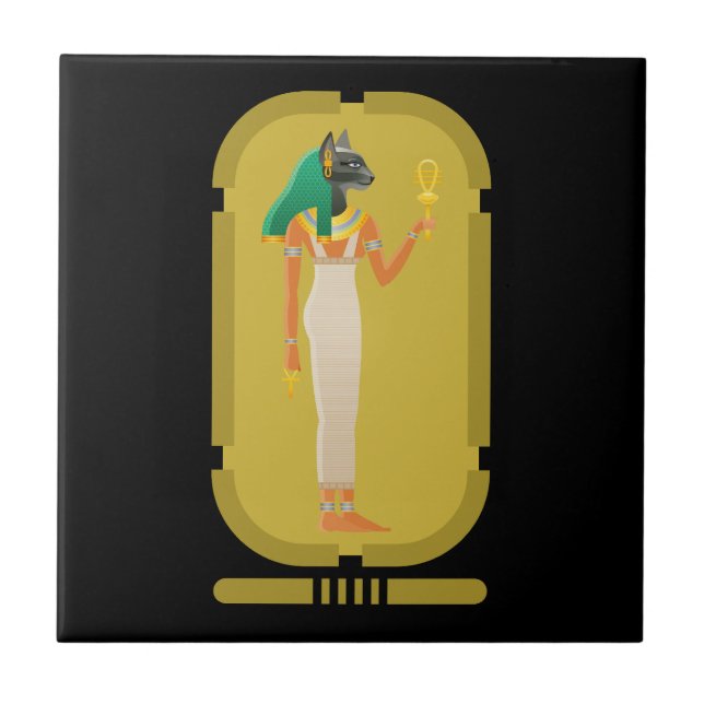 Bastet Ceramic Tile Kakelplatta (Framsidan)