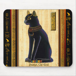 BASTET Egyptian Cat Mouse Pad Musmatta