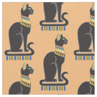 Bastet eller Bast. Acient Egyptian guddess Tyg