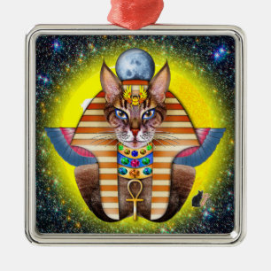 Bastet Julgransprydnad Metall