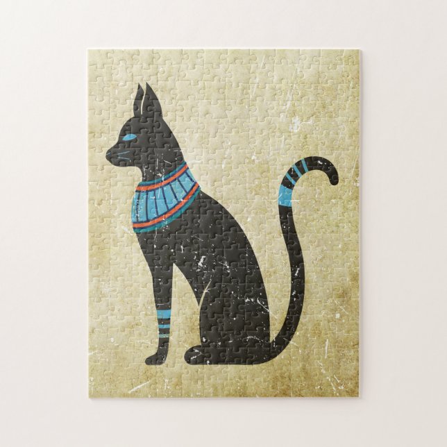 Bastet Kattdesign Pussel (Vertikal)
