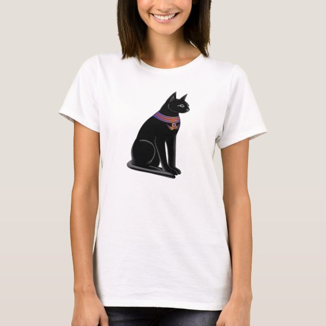 Bastet kattT-tröja Tröja (Framsida)