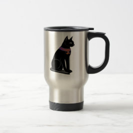 Bastet katttravel mug resemugg