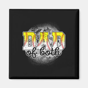 Bastiaan Softball Fars dag Baseball Pla Magnet