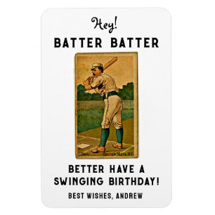 Bastieball Birthday Gift-kort Magnet
