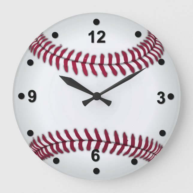 Bastieball Fläkt Wall Clock Stor Klocka (Framsida)