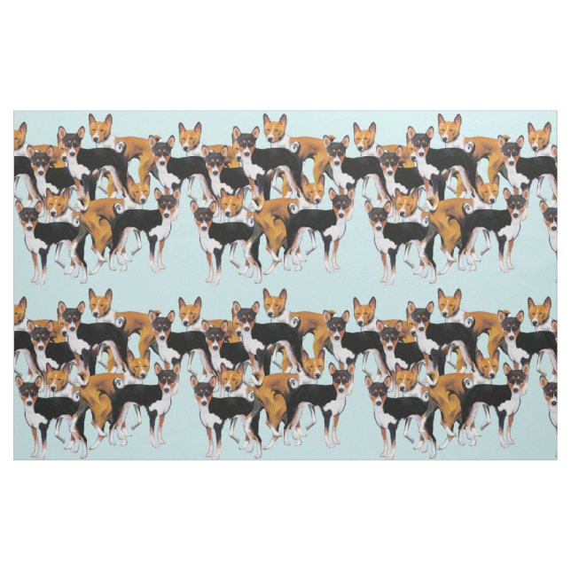 Bastienji, sömlöst mönster tyg (Fat Quarter)