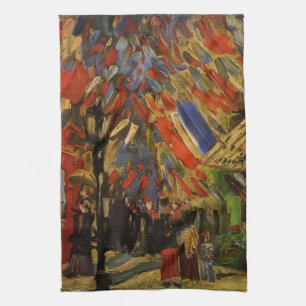 Bastiljdagen i Paris av Vincent van Gogh Kökshandduk
