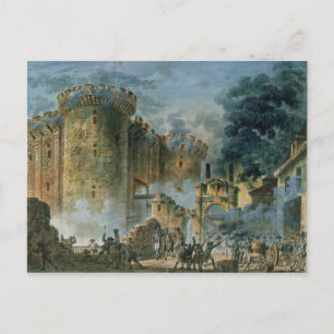 Bastiljen, den 14 juli 1789 vykort