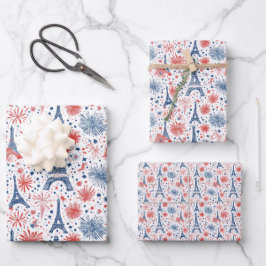 Bastilldagen Frankrike Mönster 4