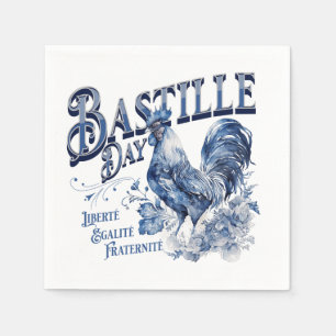 Bastilldagen Tupp Pappersservett