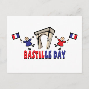 Bastilldagen! Vykort