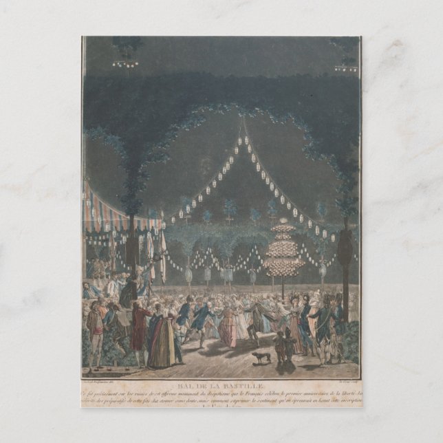 Bastille Boll Vykort (Framsida)