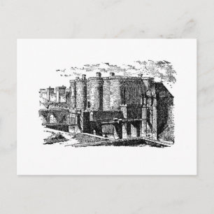 Bastille Fotress Vykort