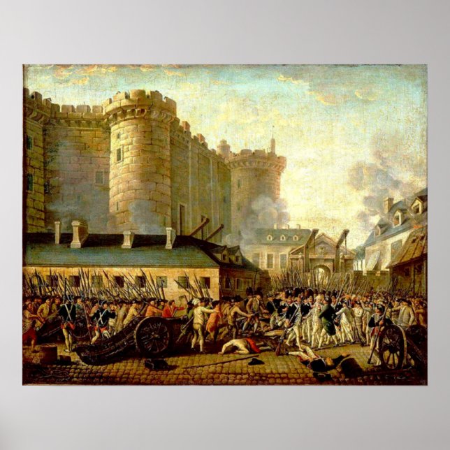 Bastille-utskrift Poster (Framsidan)