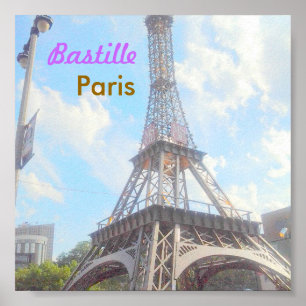 BastilleParis affisch