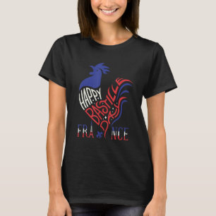 Bastitilldagars Frankrike-apparat 2022-Franskens R T Shirt