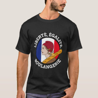 Bastitilldagen Marianne of Frankrike Fransk Revolu T Shirt