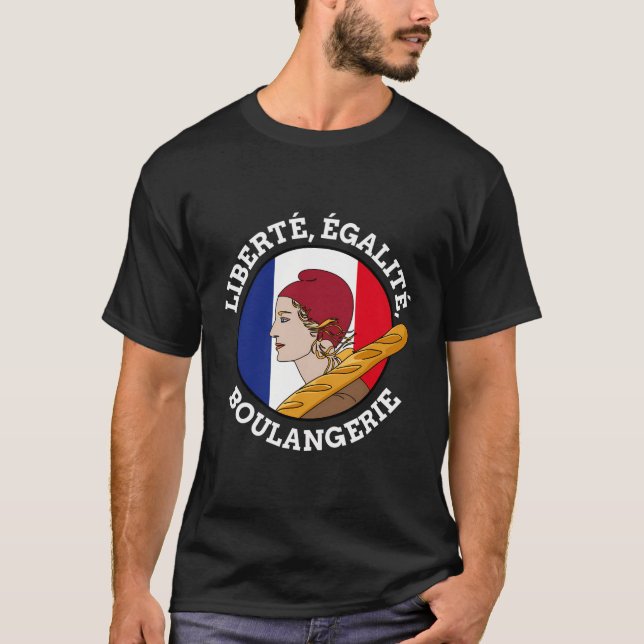 Bastitilldagen Marianne of Frankrike Fransk Revolu T Shirt (Framsida)
