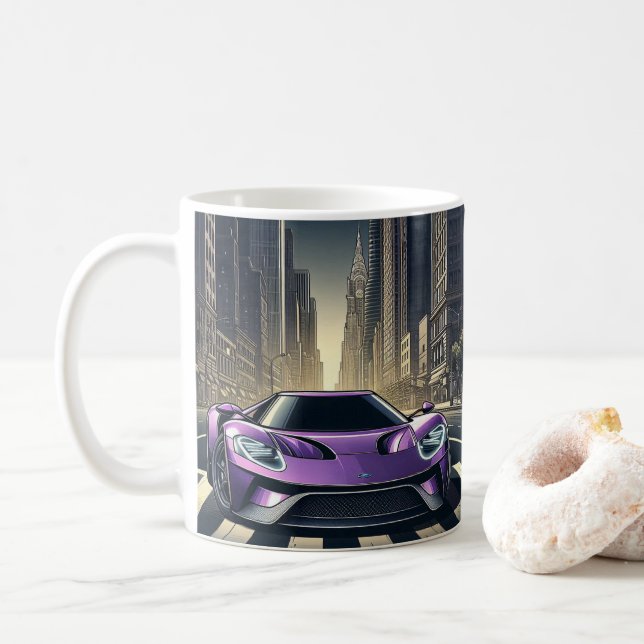 Bästläge På /Cykelpresent för Motorcykel- Kaffemugg (Med munk)