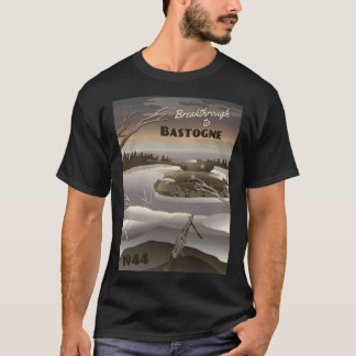 Bastogne 1944 - Battle of the Bulge Travel Poster  T Shirt