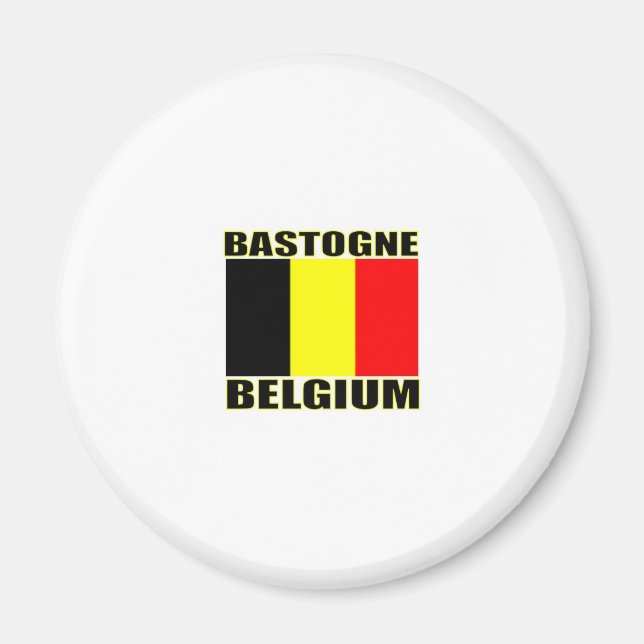 Bastongne, Belgien Magnet (Framsidan)
