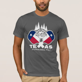 Bastrop Pickleball, Texas (mörk shirts) T-Shirt