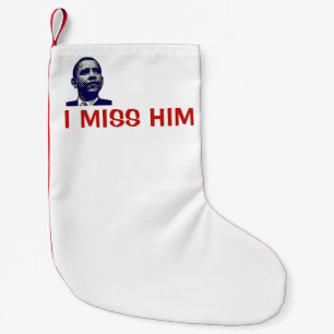 bästsäljare Obama mig Fröcken honom lagerföra Liten Julstrumpa