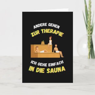 Bastu Andra Går Till Terapibad Kort
